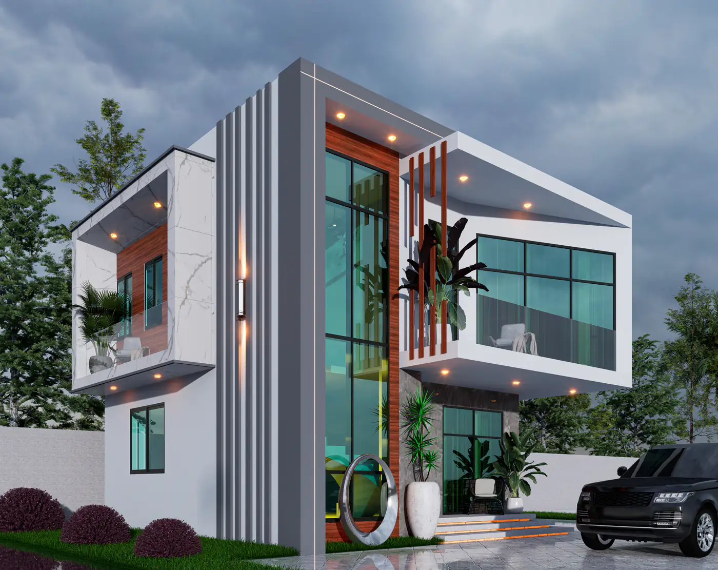 Architectural Scene Render